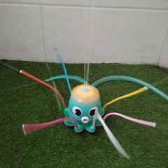 Kids Octopus Sprinkler Toy, 8 Wiggle Tubes, Attaches to Garden Hose