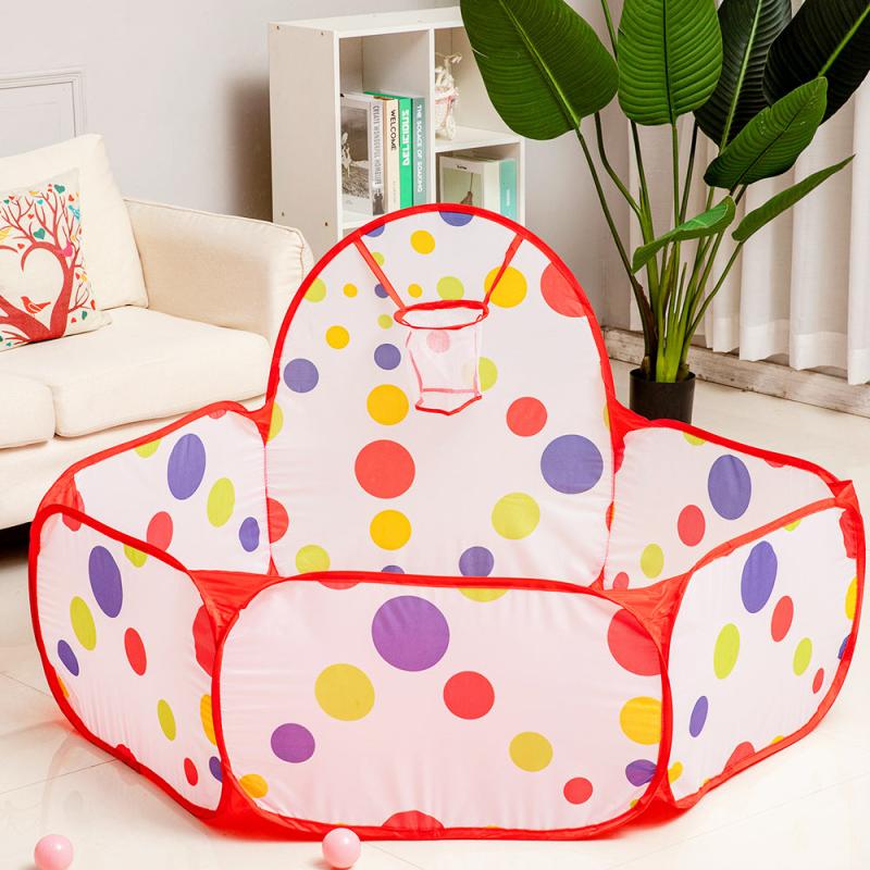 Kids' Hexagonal Ball Pool Tent, Quick Open, Indoor Game Room