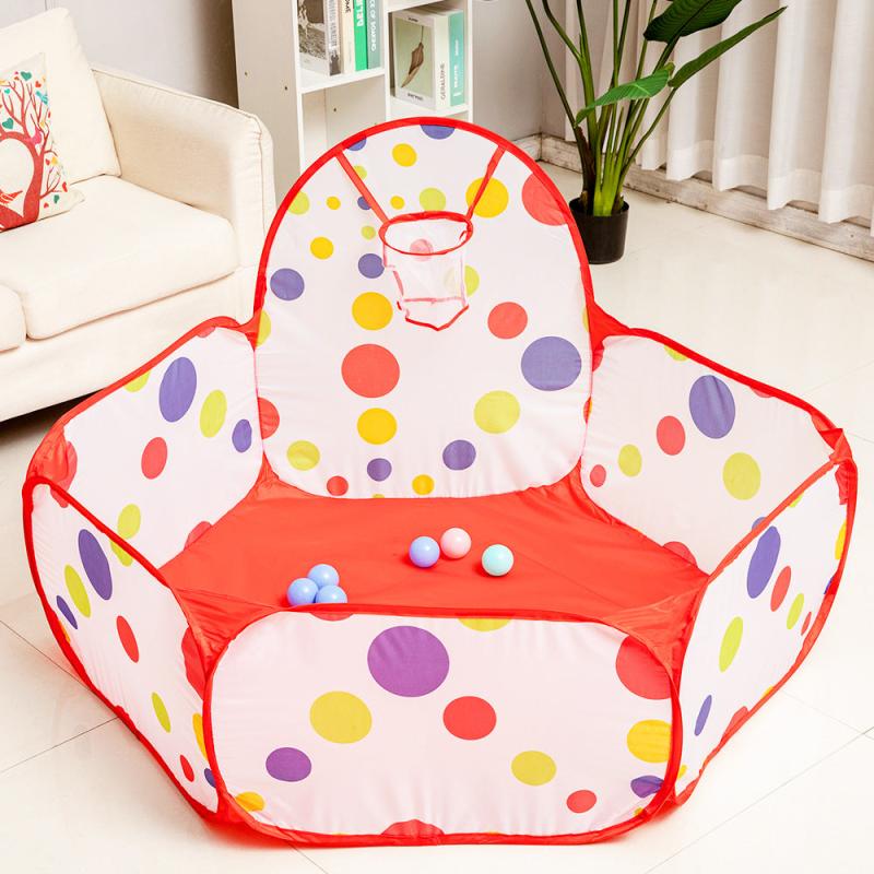 Kids' Hexagonal Ball Pool Tent, Quick Open, Indoor Game Room