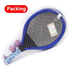 Kids Tennis Racket Set with Badminton Toy - Boys and Girls