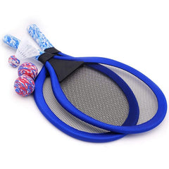 Kids Tennis Racket Set with Badminton Toy - Boys and Girls