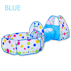 3 in 1 Foldable Tent Game House For Indoor Play
