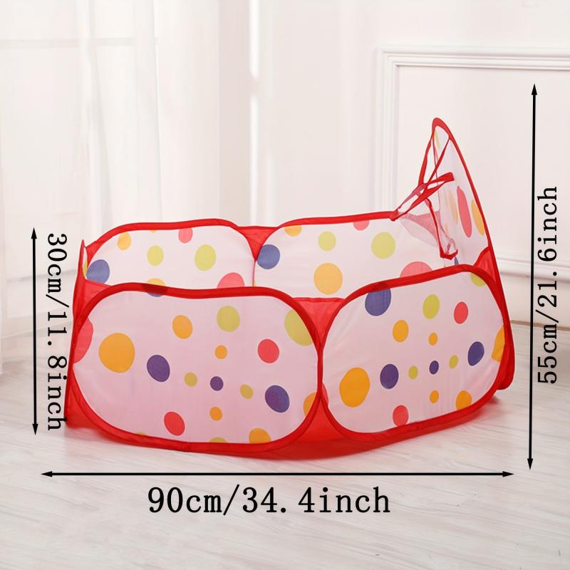 Kids Ocean Ball Pool Tent Portable Foldable Holiday Gift