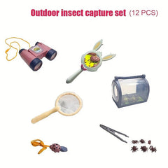 12PCS Bug Catcher Kit Insect Catcher Outdoor Explorer Kit Science Educational