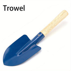 Kids Metal Garden Tools with Wooden Handle Set