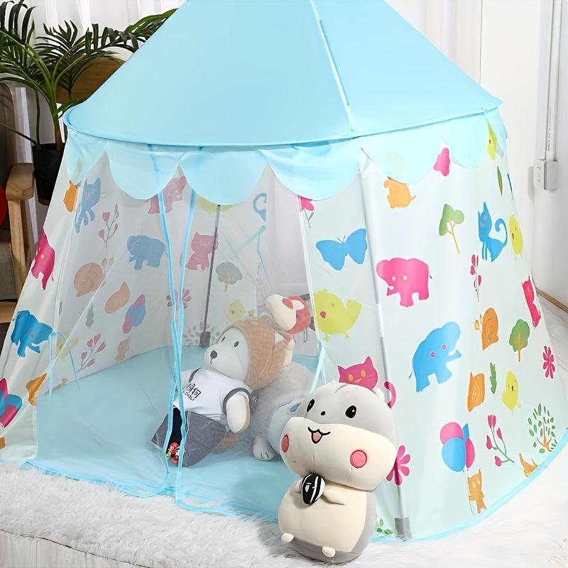 Animal Print Foldable Toy Game Tent for Kids