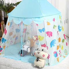 Animal Print Foldable Toy Game Tent for Kids
