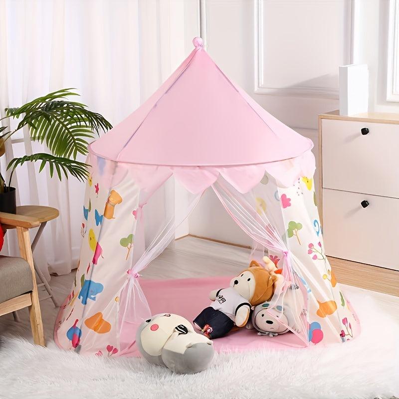 Animal Print Foldable Toy Game Tent for Kids