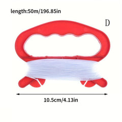 Kids Outdoor Sports Flying Kite String Line D Shape Winder Board Tool