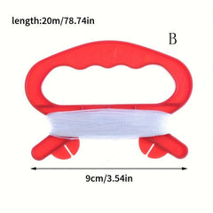 Kids Outdoor Sports Flying Kite String Line D Shape Winder Board Tool