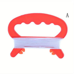 Kids Outdoor Sports Flying Kite String Line D Shape Winder Board Tool