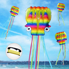 Rainbow Octopus Kite 5m Large Soft Octopus Kite