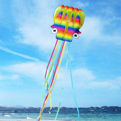 Rainbow Octopus Kite 5m Large Soft Octopus Kite