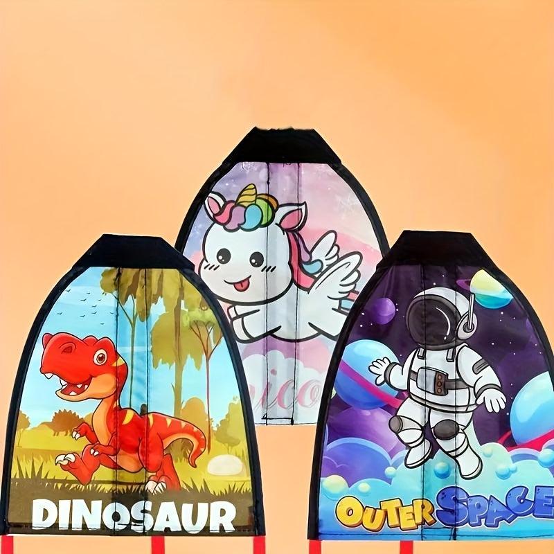 1pc Small Kite Outdoor Sports Elastic Gliding Toys