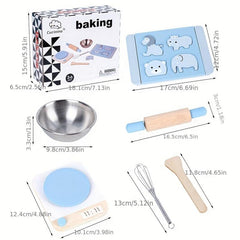 Kids Play House Kitchen Toy Set - Cooking Kindergarten Interactive Toys