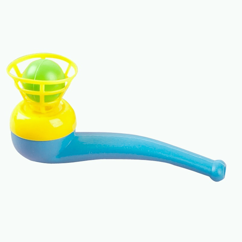Montessori Blow Pipe & Balls Toy Child Board Game Party Bag Fillers