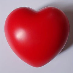 Heart Shaped Stress Relief Squeeze Foam Ball Hand Exercise Ball