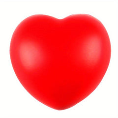 Heart Shaped Stress Relief Squeeze Foam Ball Hand Exercise Ball