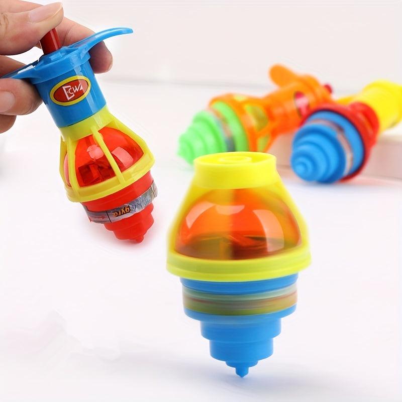 1pc Flash Luminous Spinning Tops Toys Led Gyroscope Classic Toys For Children