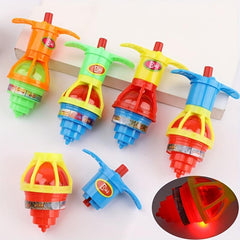 1pc Flash Luminous Spinning Tops Toys Led Gyroscope Classic Toys For Children
