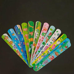 12pcs Kids Animal Slap Bracelets Colorful Party Favors