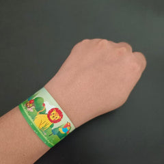 12pcs Kids Animal Slap Bracelets Colorful Party Favors