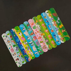 12pcs Kids Animal Slap Bracelets Colorful Party Favors
