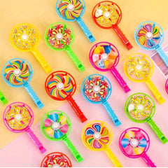 10Pcs Candy Whistle Windmill Small Toy for Kids