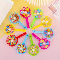 10Pcs Candy Whistle Windmill Small Toy for Kids