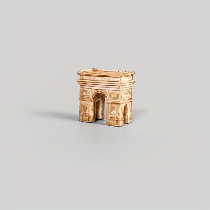 Mini Architectural Monuments Model Set - Great Wall, Eiffel Tower, Sphinx
