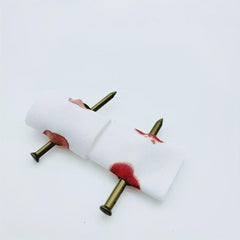 2pcs Prank Nail Through Finger Joke Toy Kids April Fools Toys