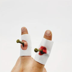 2pcs Prank Nail Through Finger Joke Toy Kids April Fools Toys
