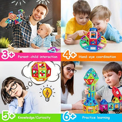Magnetic Blocks Constructor Set Toys for Boys