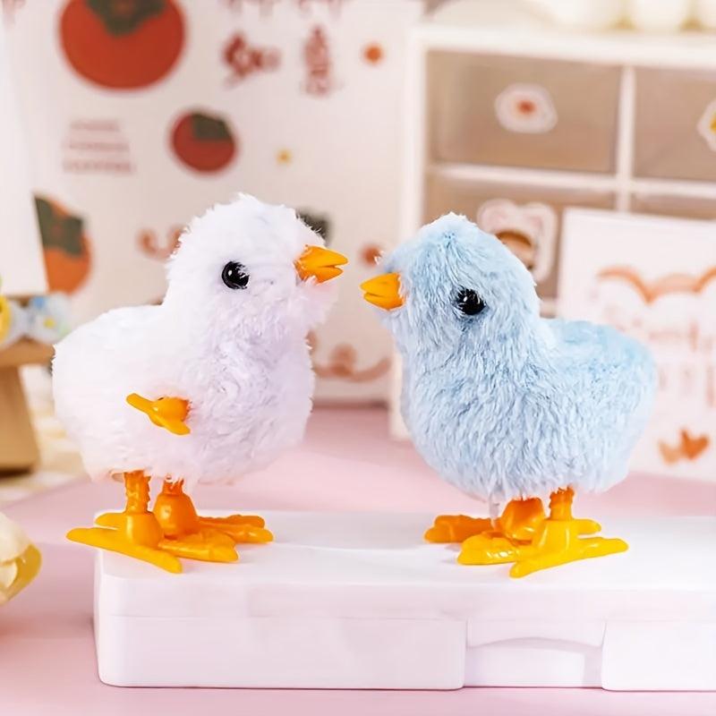Christmas Halloween Jumping Chicken Wind up Toy