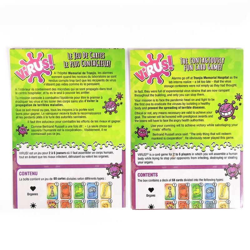 Family Party Board Game Playing Fun Card Game Easy To Learn Card Game