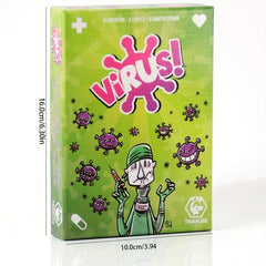 Family Party Board Game Playing Fun Card Game Easy To Learn Card Game