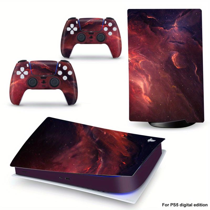 PS5 Disc Version Skin Vinyl Sticker Set
