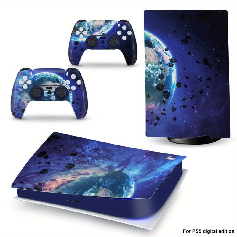 PS5 Disc Version Skin Vinyl Sticker Set