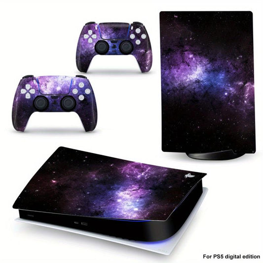 PS5 Disc Version Skin Vinyl Sticker Set