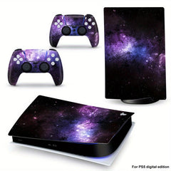 PS5 Disc Version Skin Vinyl Sticker Set