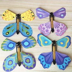 10pcs Flying Butterflies Pupate Into Butterflies Of Freedom Magic Prop Toys