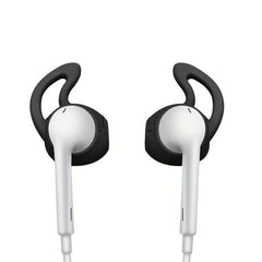 6pcs Anti-slip Silicone Earphone Sleeve Fixing Tool Transparent