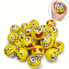 1pc Random Style Face Stress Ball Squeeze Stress Relief Gadget