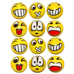 1pc Random Style Face Stress Ball Squeeze Stress Relief Gadget