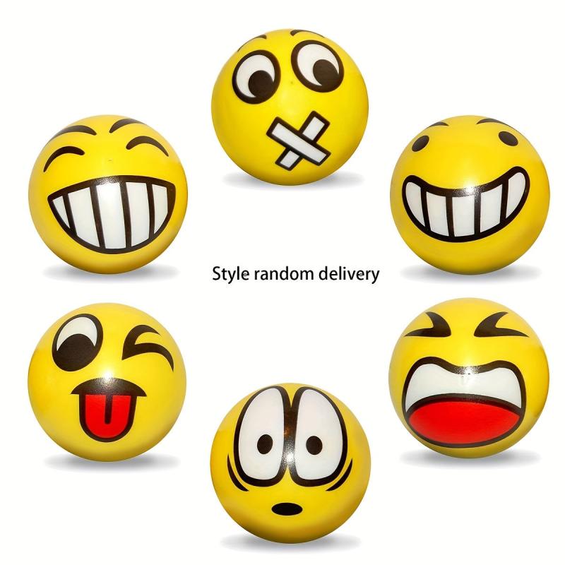 1pc Random Style Face Stress Ball Squeeze Stress Relief Gadget