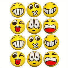 1pc Random Style Face Stress Ball Squeeze Stress Relief Gadget