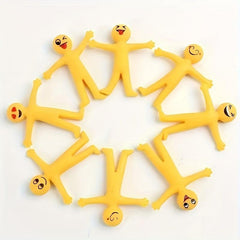 10Pcs Creative Stress Relief Toys Expandable Yellow Ventilation Christmas Toys