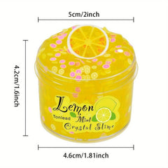 Watermelon Crystal Clear Slime Glitter 7oz