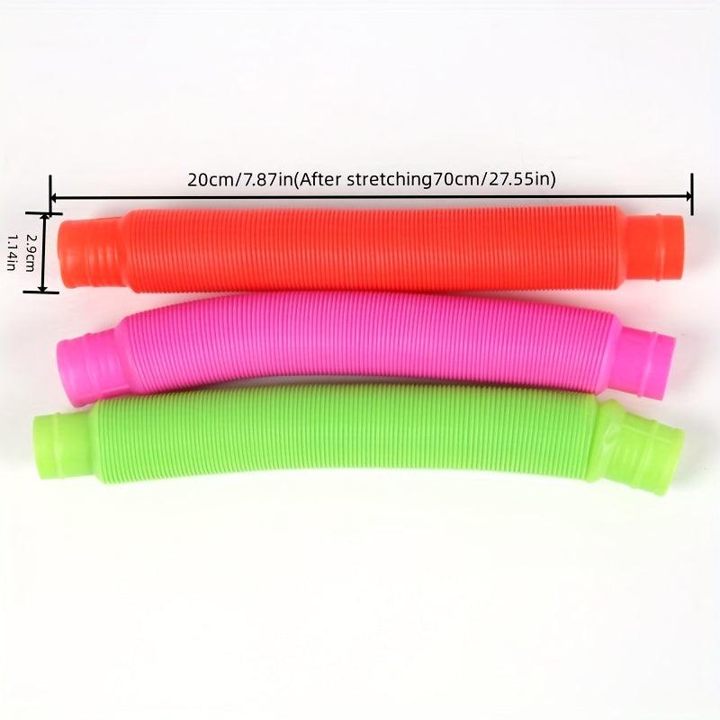 1pc Toddler Sensory Toy Children's Party ICreative Learning Pop Tube
