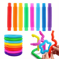 1pc Toddler Sensory Toy Children's Party ICreative Learning Pop Tube